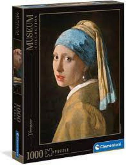 Immagine di PUZZLE 1000 PEZZI - VERMEER. LA DONNA CON L`ORECCHINO DI PERLA