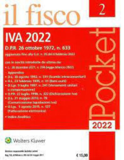 Immagine di IVA 2022 - IL FISCO POCKET