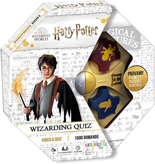 Immagine di HARRY POTTER WIZARDING QUIZ, GIOCO A QUIZ ELETTRONICO SULL`UNIVERSO DI HARRY POTTER, EDIZ. ITALIANA