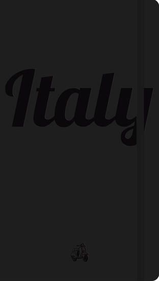 Immagine di ITALY. NOTEBOOK. BLACK COVER. EDIZ. ITALIANA E INGLESE