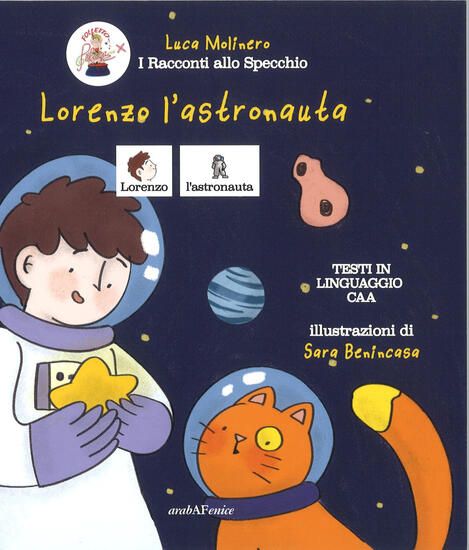 Immagine di LORENZO L`ASTRONAUTA IN CAA. CON CD-AUDIO