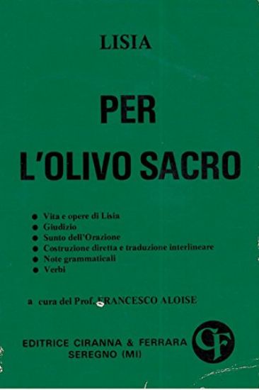 Immagine di PER L`OLIVO SACRO