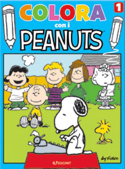 Immagine di COLORA CON I PEANUTS VOL. 1: BLU