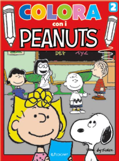 Immagine di COLORA CON I PEANUTS VOL. 2: ROSSA