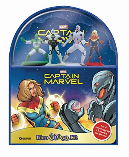 Immagine di CAPTAIN MARVEL. LIBRO GIOCA KIT. CON 4 GADGET