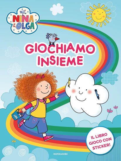 Immagine di GIOCHIAMO INSIEME! NINA&OLGA. CON ADESIVI. EDIZ. A COLORI