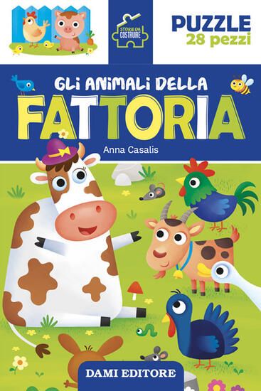 Immagine di ANIMALI DELLA FATTORIA. STORIE DA COSTRUIRE. EDIZ. A COLORI. CON PUZZLE 28 PEZZI (GLI)