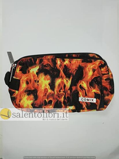 Immagine di ASTUCCIO 2 ZIP ALLOVER FIRE