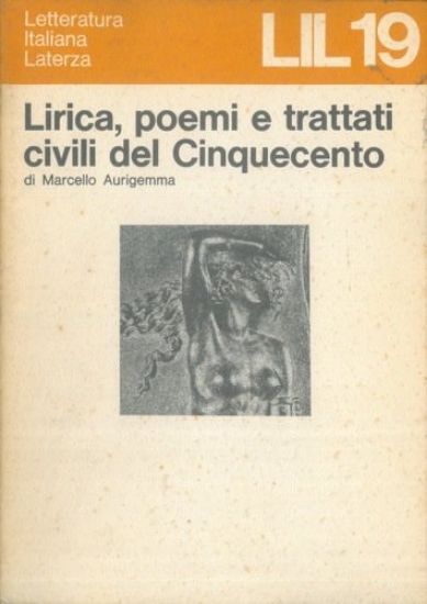 Immagine di LIRICA POEMI E TRATTATI CIVILI DEL CINQUECENTO