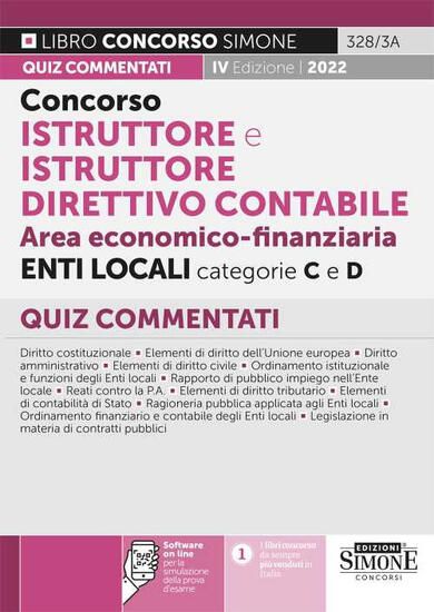 Immagine di CONCORSO ISTRUTTORE E ISTRUTTORE DIRETTIVO CONTABILE AREA ECONOMICO-FINANZIARIA ENTI LOCALI C D