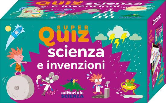 Immagine di SCIENZA E INVENZIONI. SUPER QUIZ. CON 100 CARTE