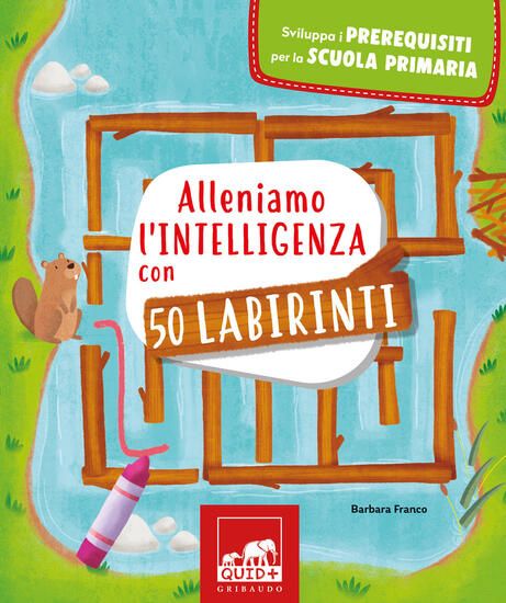 Immagine di ALLENIAMO L`INTELLIGENZA CON 50 LABIRINTI. EDIZ. A COLORI