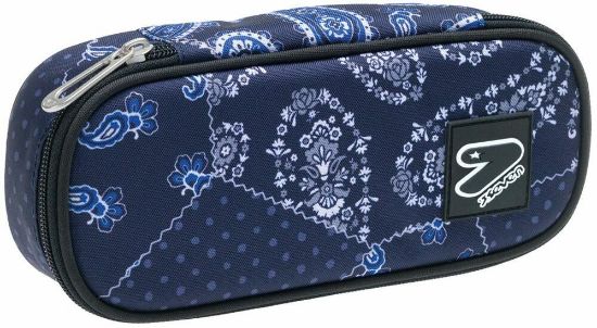 Immagine di PENCIL BAG ROUND PLUS SEVEN BLUE CASHMERE