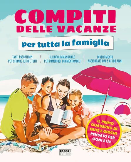 Immagine di QUADERNO DEI COMPITI DELLE VACANZE PER TUTTA LA FAMIGLIA. GRANDI ILLUSTRATI