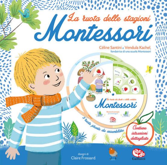 Immagine di RUOTA DELLE STAGIONI MONTESSORI. EDIZ. A COLORI. CON 2 RUOTE PRONTE DA ASSEMBLARE (LA)