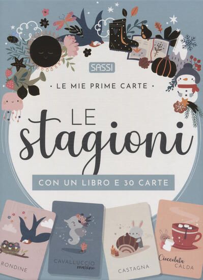 Immagine di STAGIONI. LE MIE PRIME CARTE. EDIZ. A COLORI. CON 30 CARTE (LE)