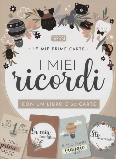 Immagine di MIEI RICORDI. LE MIE PRIME CARTE. EDIZ. A COLORI. CON 30 CARTE (I)