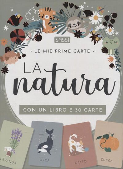 Immagine di NATURA. LE MIE PRIME CARTE. EDIZ. A COLORI. CON 30 CARTE (LA)