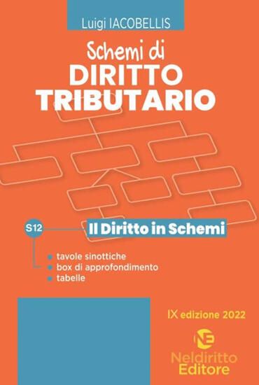 Immagine di SCHEMI DI DIRITTO TRIBUTARIO 2022