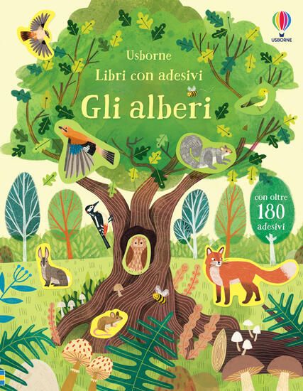 Immagine di ALBERI. LIBRI CON ADESIVI. EDIZ. ILLUSTRATA (GLI)