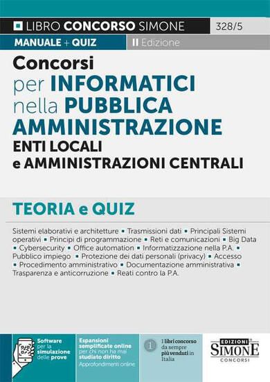 Immagine di CONCORSO PER INFORMATICI NELLA PUBBLICA AMMINISTRAZIONE ENTI LOCALI