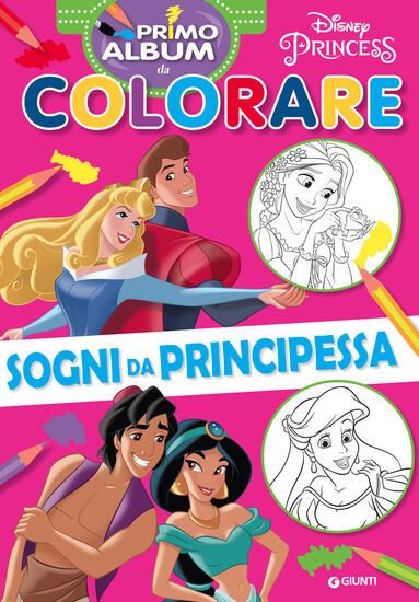 Immagine di SOGNI DA PRINCIPESSA. PRIMO ALBUM DA COLORARE. EDIZ. A COLORI