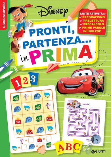 Immagine di GIOCO E IMPARO. PRONTI PARTENZA? IN PRIMA. EDIZ. A COLORI