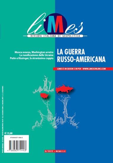 Immagine di LIMES. RIVISTA ITALIANA DI GEOPOLITICA (2022) - VOLUME 6