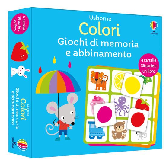 Immagine di COLORI. GIOCHI DI MEMORIA E ABBINAMENTO. EDIZ. ILLUSTRATA