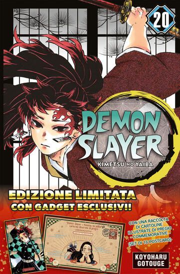 Immagine di DEMON SLAYER. KIMETSU NO YAIBA. LIMITED EDITION. CON 16 POSTCARD - VOLUME 20