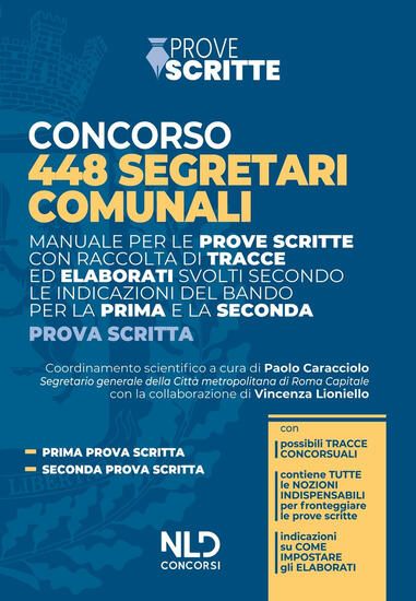 Immagine di CONCORSO 448 SEGRETARI COMUNALI PRIMA -SECONDA PROVA SCRITTA