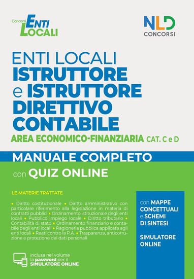 Immagine di ENTI LOCALI ISTRUTTORE E ISTRUTTORE DIRETTIVO CONTABILE CAT. C D