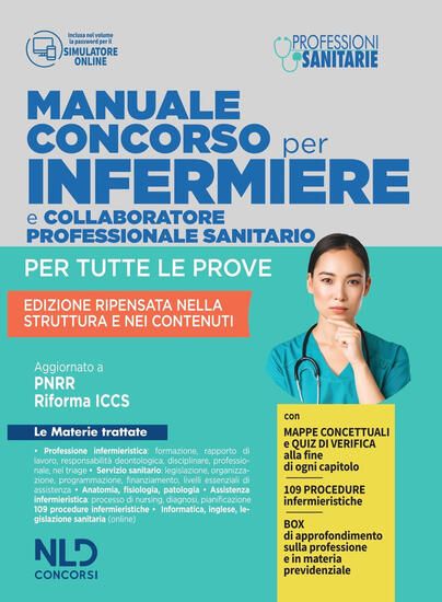 Immagine di MANUALE CONCORSO PER INFERMIERE E COLLABORATORE PROFESSIONALE