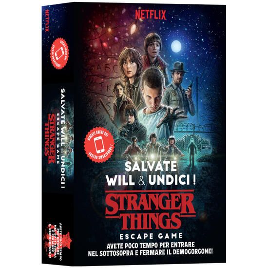 Immagine di STRANGER THINGS - ESCAPE GAME SALVATE WILL E UNDICI TV SERIES GIOCHI DA TAVOLO/SOCIETA`