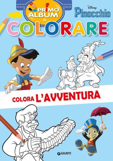 Immagine di PINOCCHIO. PRIMO ALBUM DA COLORARE