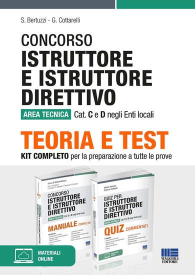 Immagine di CONCORSO ISTRUTTORE E ISTRUTTORE DIRETTIVO CAT. C D NEGLI ENTI LOCALI KIT