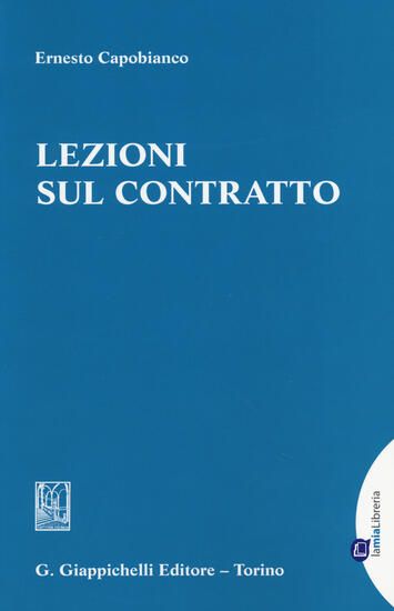 Immagine di LEZIONI SUL CONTRATTO