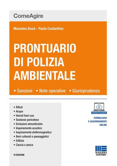 Immagine di PRONTUARIO DI POLIZIA AMBIENTALE