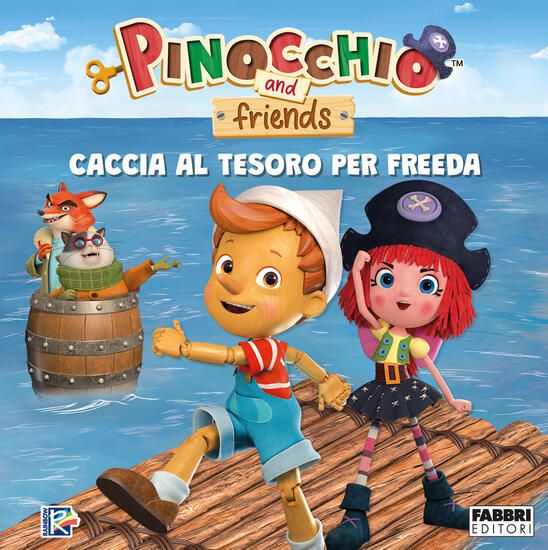 Immagine di CACCIA AL TESORO PER FREEDA. PINOCCHIO AND FRIENDS. EDIZ. ILLUSTRATA