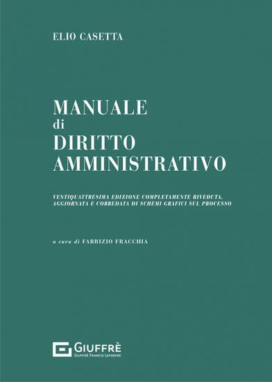 Immagine di MANUALE DI DIRITTO AMMINISTRATIVO