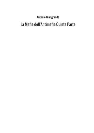 Immagine di MAFIA DELL`ANTIMAFIA (LA) - VOLUME 5