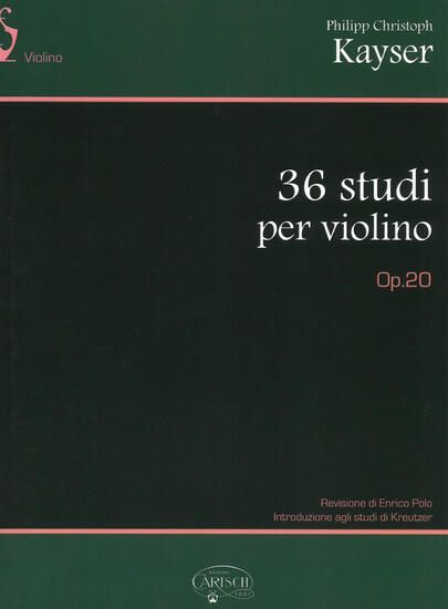 Immagine di 36 STUDI PER VIOLINO. OP. 20