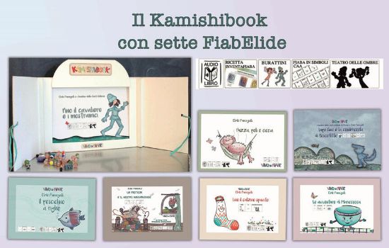 Immagine di KAMISHIBOOK CON SETTE FIABELIDE. TESTO IN SIMBOLI. KAMISHIBAI. EDIZ. ILLUSTRATA (IL)