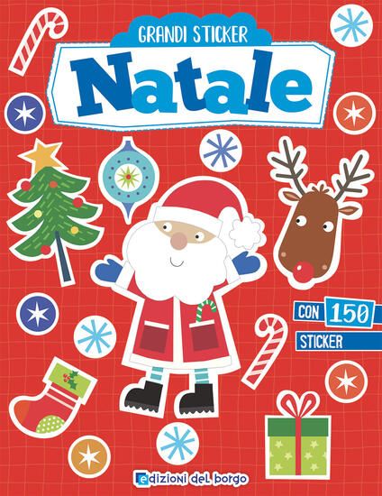 Immagine di NATALE. GRANDI STICKERS. CON 150 STICKERS