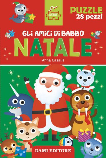 Immagine di AMICI DI BABBO NATALE. STORIE DA COSTRUIRE. EDIZ. A COLORI. CON PUZZLE DA 28 PEZZI GLI