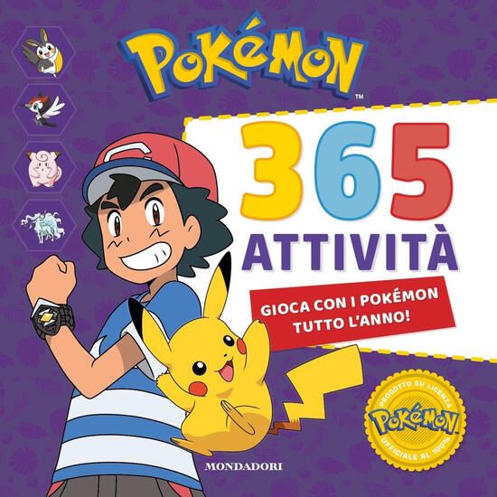 Immagine di POKE`MON. 365 ATTIVITA`. EDIZ. A COLORI