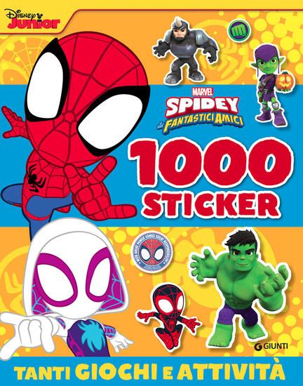 Immagine di SPIDEY E I SUOI FANTASTICI AMICI. 1000 STICKERS. EDIZ. A COLORI