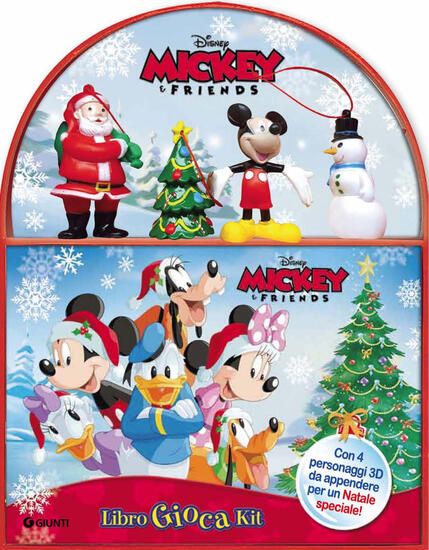 Immagine di NATALE. MICKEY & FRIENDS. LIBRO GIOCA KIT. CON PRODOTTI VARI