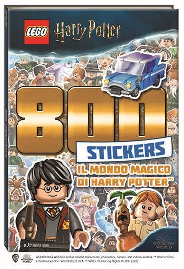 Immagine di MONDO MAGICO. 800 STICKERS. LEGO HARRY POTTER. EDIZ. A COLORI (UN)