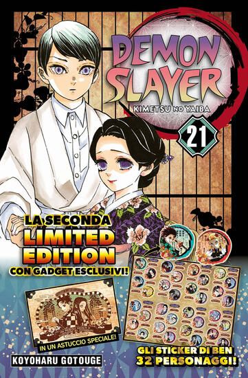 Immagine di DEMON SLAYER. KIMETSU NO YAIBA. CON ADESIVI. LIMITED EDITION. CON ADESIVI21